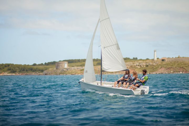 people sailing