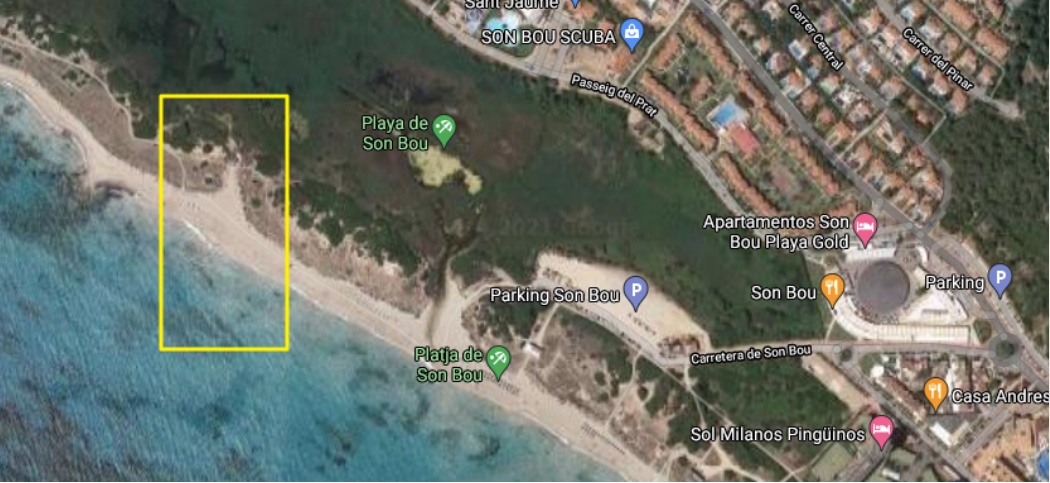 kitesurf son bou map