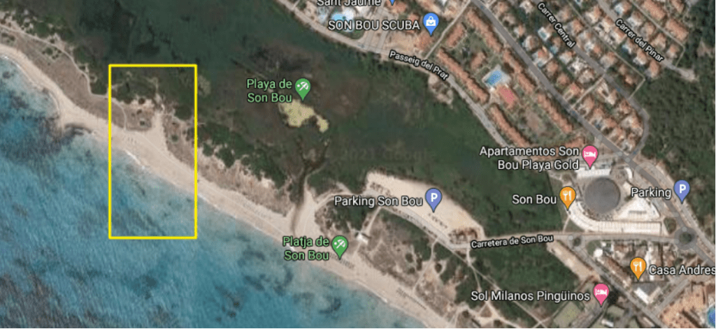 kitesurf son bou map